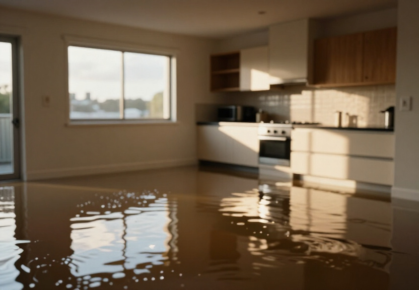 Mouldy subfloor in Matraville before treatment